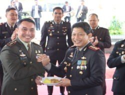 Datangi Mapolresta Surakarta, Dandim 0735/Surakarta Berikan Ucapan Selamat Hari Bhayangkara Ke-79