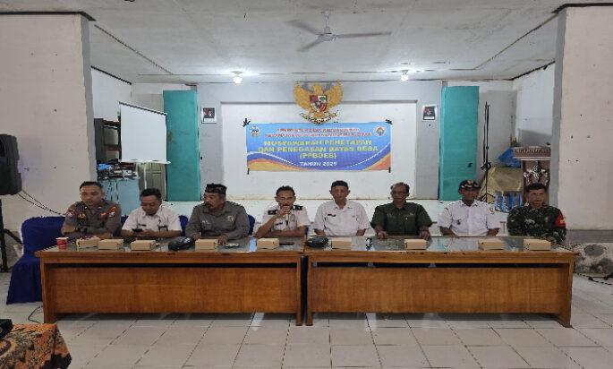 Sertu Puji Babinsa Desa Kedungbendo Dukung Wujudkan Keamanan Wilayah dalam Rapat Musdesus