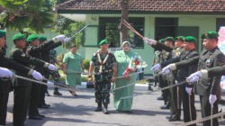 Estafet Kepemimpinan di Kodim 0806/Trenggalek, Letkol Roy Resmi Gantikan Letkol Yudo
