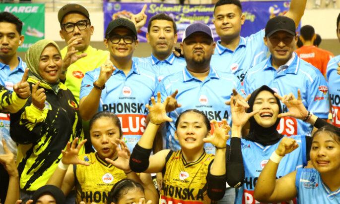 Gresik Sabet Emas Voli Putri Porprov IX Jatim Usai Tundukkan Surabaya