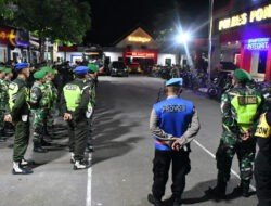 Suroan dan Suro Agung, Personel TNI – Polri di Ponorogo Terus Lakukan Patroli Gabungan Skala Besar