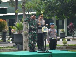 Dandim Ponorogo Dan Kapolres Ponorogo Pimpin Apel Pengamanan Suroan dan Suro Agung