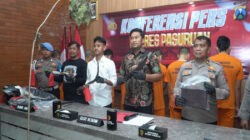 Polisi Ringkus Pelaku Pembunuhan Berencana di Gempol