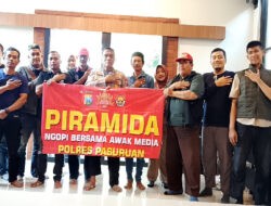 Ngopi Bersama Awak Media, Polres Pasuruan Perkuat Sinergi di HUT Bhayangkara ke-79