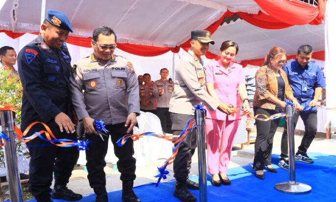 Tingkatkan Kesejahteraan Anggota, Kapolres Kediri Kota Resmikan Perumahan Grand Dharaka