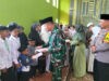 Wujud Kepedulian, Danramil 0801/03 Arjosari Hadiri Santunan Anak Yatim Piatu Peringatan Asyura