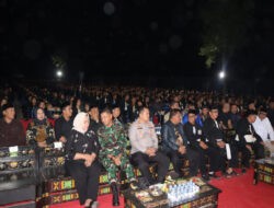 Pengesahan PSHT Berjalan Kondusif, Kapolres Nganjuk Apresiasi Pesilat dan Personel Pengamanan