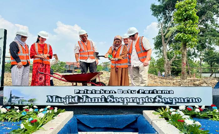 Groundbreaking Masjid Jami Soeprapto Soeparno, Hadirkan Pusat Spiritual dan Sosial Modern di Jakarta Timur
