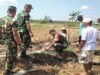 Babinsa Berperan Aktif, Mengawasi Aliran Irigasi Pertanian dari IRPOM