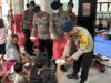Brimob Gelar Dapur Lapangan di Kampung Melayu, Bantu Warga Terdampak Banjir