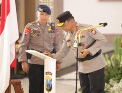 Kapolda Jatim Pimpin Sertijab Dirreskrimum dan Kapolres, Tegaskan Profesionalisme dan Sinergi Jadi Kunci Hadapi Tantangan