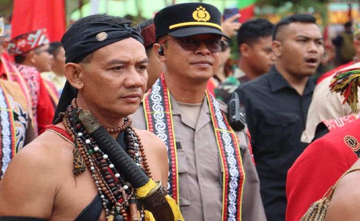Gawai Adat Dayak Nosu Minu Podi XXI Resmi Dibuka, Simbol Persahabatan dan Pelestarian Budaya di Tanah Sabang Merah