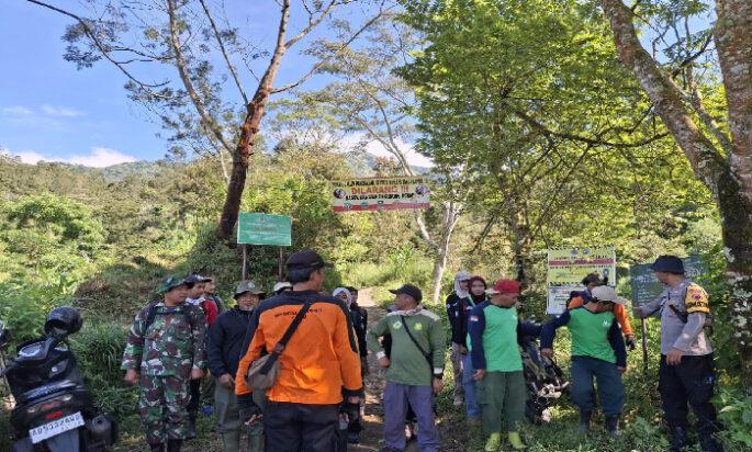 Babinsa dan Polhut Gelar Patroli Gabungan Cegah Karhutla di Kawasan Merapi-Merbabu