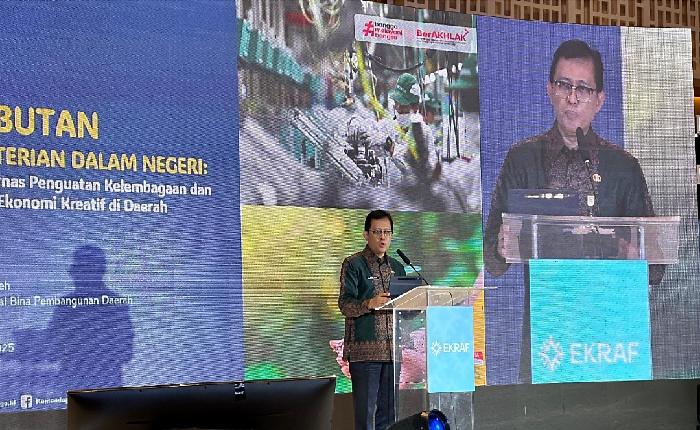 Dirjen Bina Bangda: Daerah Punya Peran Strategis dalam Penguatan Ekonomi Kreatif