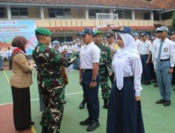 Kodim 0610/Sumedang Kawal MPLS Panca Waluya: Cetak Pelajar Pejuang, Bukan Generasi Rebahan!