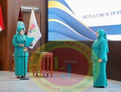 Tri Tito Karnavian Lantik Tyas Fatoni sebagai Penjabat Ketua TP PKK dan Ketua Pembina Posyandu Provinsi Papua