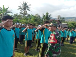 Sekolah Bangga Siswanya Dilatih PBB oleh Kodim Ponorogo
