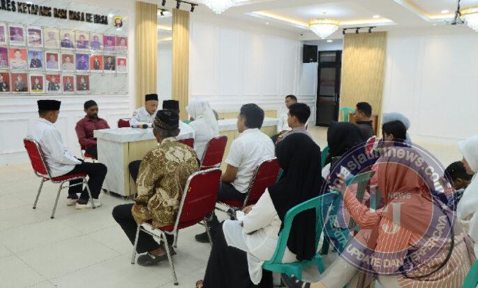 Menjunjung HAM, Polsek Delta Pawan Polres Ketapang Bantu Fasilitasi Tahanan Menikah