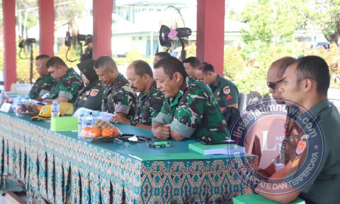 Sidang Pemilihan Penerimaan Calon Tamtama, Pangdam XII/Tpr : Masuk TNI AD Adalah Gratis