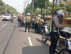 Polres Gresik Tindak 650 Pelanggar Lalu Lintas dalam Tiga Hari, Didominasi Pengendara Motor Tak Pakai Helm