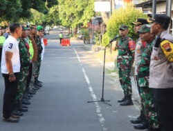 Kodim 0724/Boyolali Bersama Polres Amankan Kunjungan Kerja Wapres Gibran di Kantor Pos Boyolali