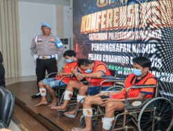 Polrestabes Surabaya Kembali Berhasil Amankan 3 Tersangka Spesialis Curanmor