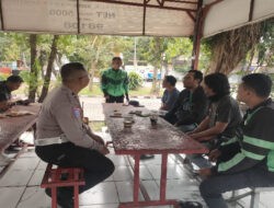 Operasi Patuh Semeru 2025 Polres Ngawi Ngopi Bareng Komunitas Ojol Beri Edukasi Kamseltibcarlantas