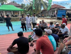Polantas Menyapa : Polres Sumenep Sambang Warga Desa Beri Edukasi Tertib Lalin