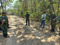 Dandim Boyolali Tinjau Persiapan TMMD Sengkuyung Tahap III di Desa Sarimulyo
