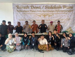 Tradisi ‘Sedekah Bumi Putat Gede’ BBK 6 Unair Turut Serta Melestarikan Budaya Lokal Bersama Masyarakat