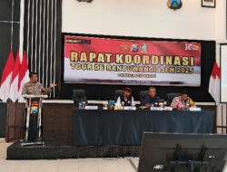 Rapat Koordinasi Tour de Banyuwangi Ijen 2025: Polresta Banyuwangi Mantapkan Pengamanan Ajang Balap Sepeda Internasional