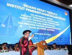 Mendagri Harap Lulusan IPDN Jadi Agen Perubahan di Lingkungan ASN