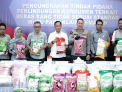 Satgas Pangan Polri Sita 201 Ton Beras yang Tidak Sesuai Standar Mutu dan Takaran