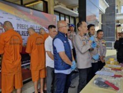 Ungkap Kasus Curanmor, Polres Sumedang Ciduk Lima Pelaku