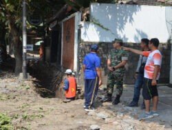 Dansatgas TMMD Reguler Ke-125 Kodim 0735/Surakarta Cek Progres Pengerjaan Sasaran Fisik TMMD