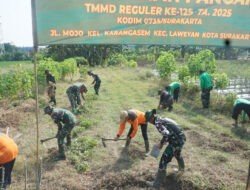 Dukung Program Kasad Tentang Ketahanan Pangan, Satgas TMMD Reguler Ke-125 Laksanakan Kerjabakti Penyiapan Lahan Penanaman Jagung