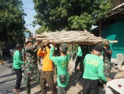 Semangat Gotong Royong Tergambar Jelas Dalam TMMD Reguler Ke-125 Kodim 0735/Surakarta