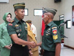 Dandim Boyolali Pimpin Tradisi Purna Tugas, Beri Penghargaan Pada Prajurit yang Mengabdi