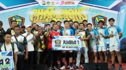 Penutupan Turnamen Bola Voli Kapolres Gresik Cup 2025: Meriah, Penuh Sportivitas dan Kebersamaan
