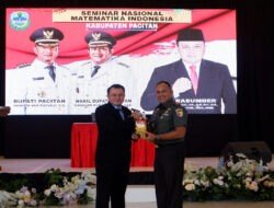 Ciptakan Generasi Berprestasi, Dandim Pacitan Hadiri Seminar Nasional Matematika Indonesia