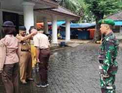 TNI dan Pemcam Panggul Latih Calon Paskibra: Cetak Generasi Muda Berjiwa Nasionalis