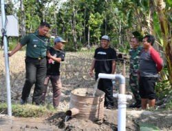 TNI Manunggal Air, Dandim Ponorogo Serahkan Sumur Dalam Kepada Warga