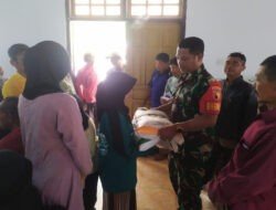Babinsa Kawal Bansos Beras: 531 Warga Dompyong Terbantu, Tangis Haru Warnai Penyaluran