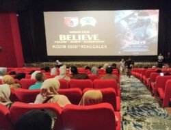 Bioskop Jadi Ruang Patriotisme: ‘Believe’ Guncang Emosi Warga Trenggalek