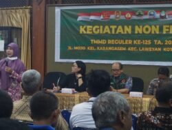 Giat Non Fisik, Satgas TMMD Reguler Ke-125 Kodim 0735/Surakarta Berikan Penyuluhan P4GN