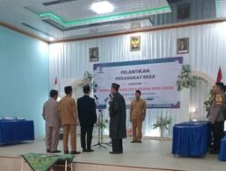 Sinergi TNI dan Pemerintah Daerah dalam Pelantikan Perangkat Desa di Wilayah Pacitan