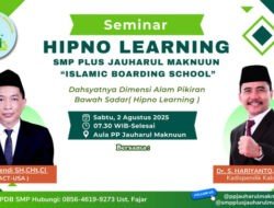 Hadir Master Hipnosis Gresik; Dahsyatnya Dimensi Alam Bawah Sadar Meningkatkan Semangat Belajar Siswa SMP PP JAUHARUL MAKNUUN