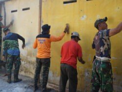 Hari Libur Tak Menyurutkan Semangat Satgas TMMD Reguler Ke-125 Kodim 0735/Surakarta dalam Bekerja