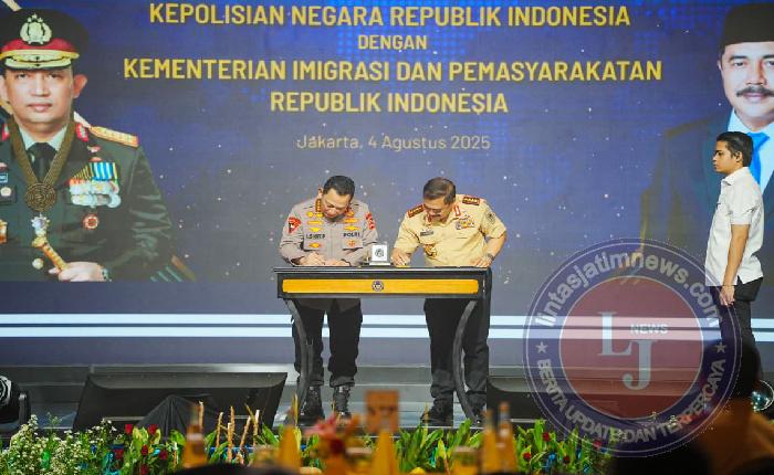 Teken Nota Kesepahaman dengan Kementerian Imipas, Kapolri Harap Sinergisitas Makin Optimal