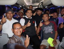 Kapolresta dan Wabup Banyuwangi Melepas Tim Sepak Bola PKDI Banyuwangi ke Turnamen di Pasuruan